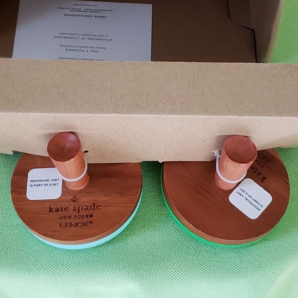 KATE SPADE ALL IN GOOD TASTE ONE SMART COOKIE COOKIE PRESS SET:NIB - Picture 9 of 12